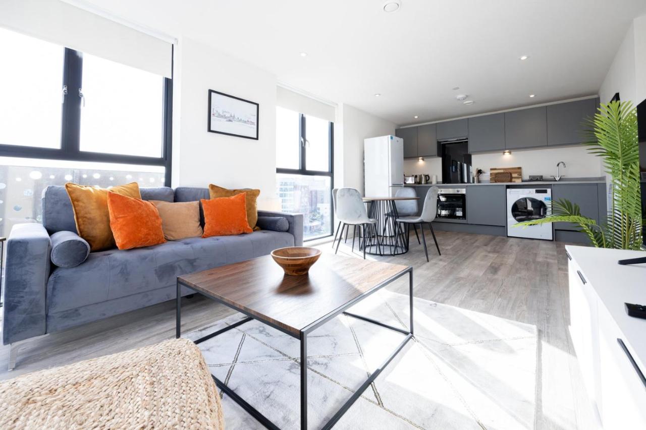 Guestready - A Modern Getaway In Vauxhall Liverpool Eksteriør billede